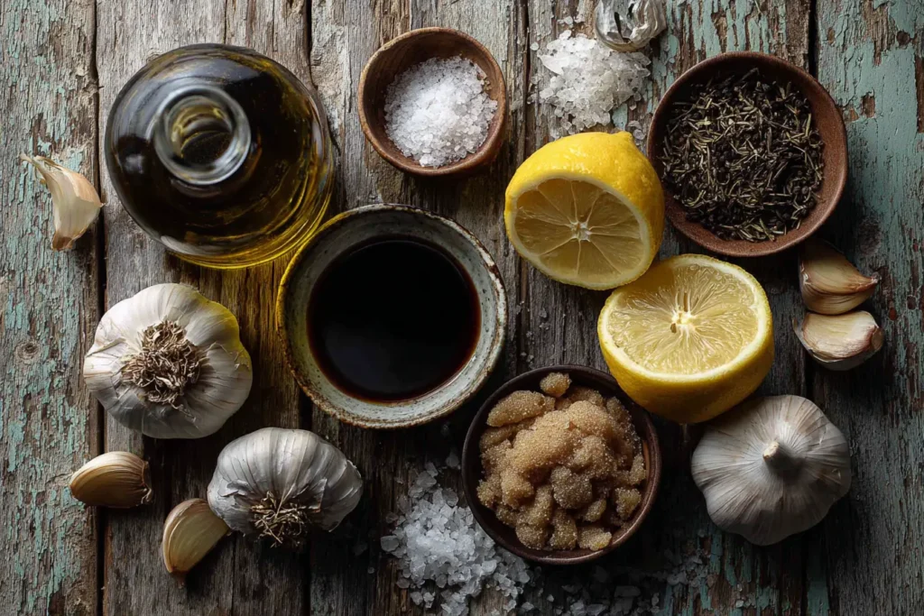 Ingredients_arranged_on_a_weathered_wooden_board